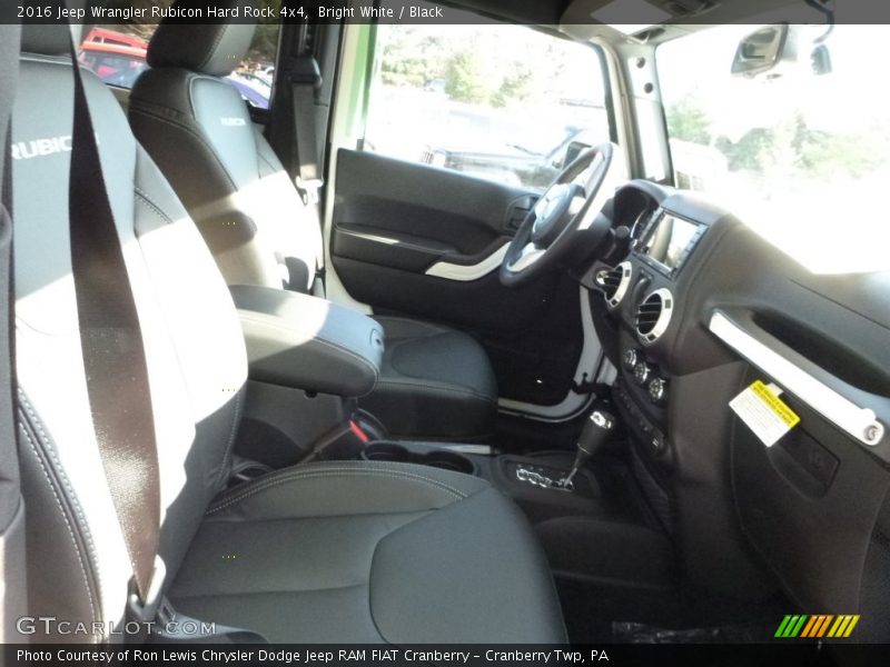 Bright White / Black 2016 Jeep Wrangler Rubicon Hard Rock 4x4