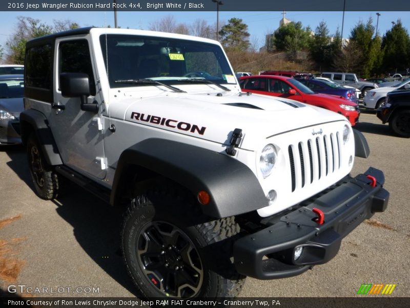 Front 3/4 View of 2016 Wrangler Rubicon Hard Rock 4x4