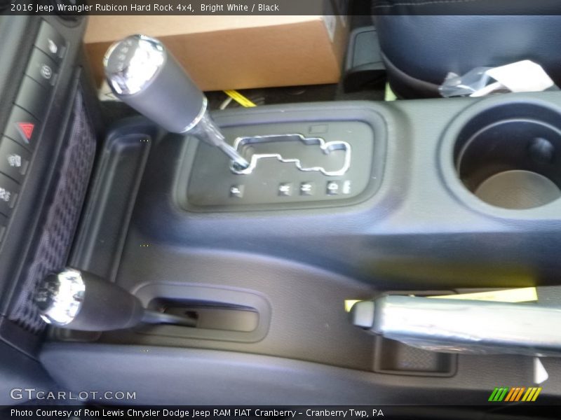 Bright White / Black 2016 Jeep Wrangler Rubicon Hard Rock 4x4