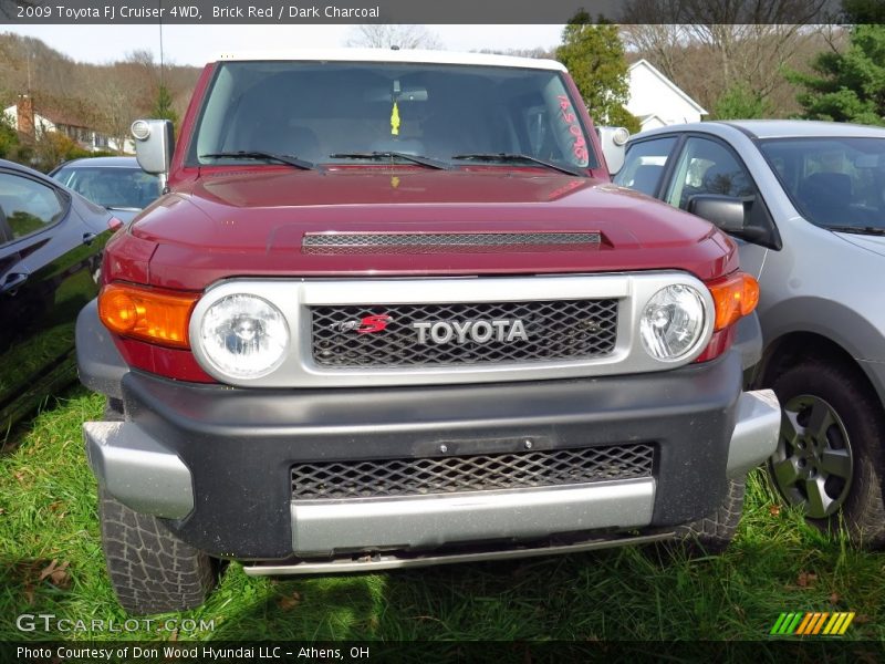 Brick Red / Dark Charcoal 2009 Toyota FJ Cruiser 4WD