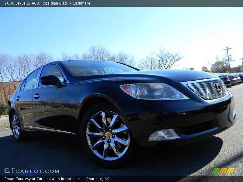 Obsidian Black / Cashmere 2008 Lexus LS 460