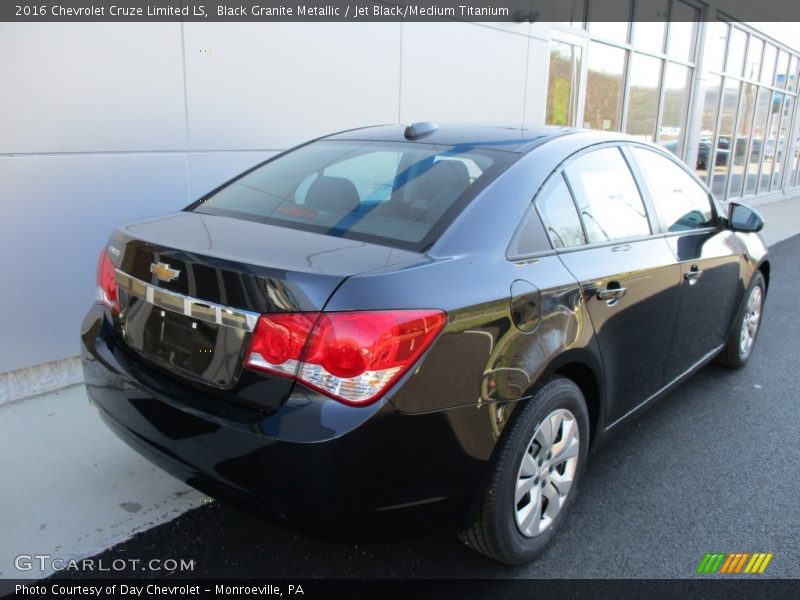 Black Granite Metallic / Jet Black/Medium Titanium 2016 Chevrolet Cruze Limited LS