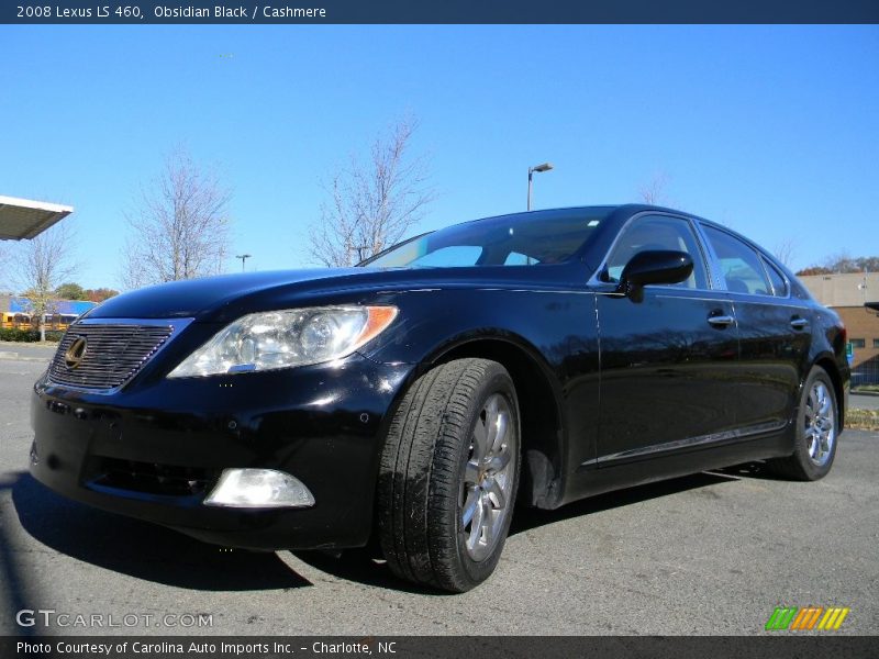 Obsidian Black / Cashmere 2008 Lexus LS 460