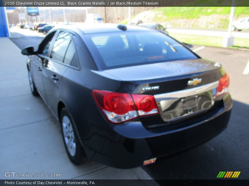 Black Granite Metallic / Jet Black/Medium Titanium 2016 Chevrolet Cruze Limited LS
