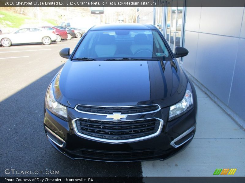 Black Granite Metallic / Jet Black/Medium Titanium 2016 Chevrolet Cruze Limited LS