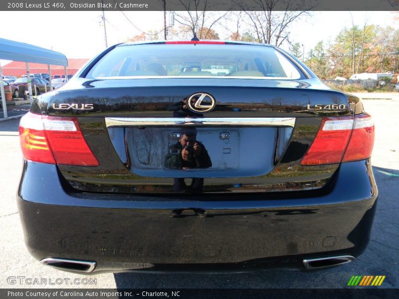 Obsidian Black / Cashmere 2008 Lexus LS 460
