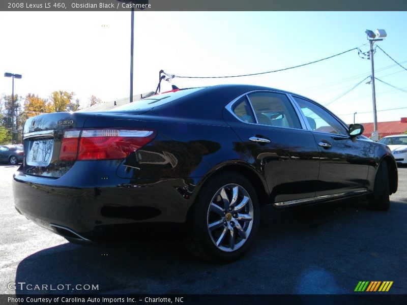 Obsidian Black / Cashmere 2008 Lexus LS 460