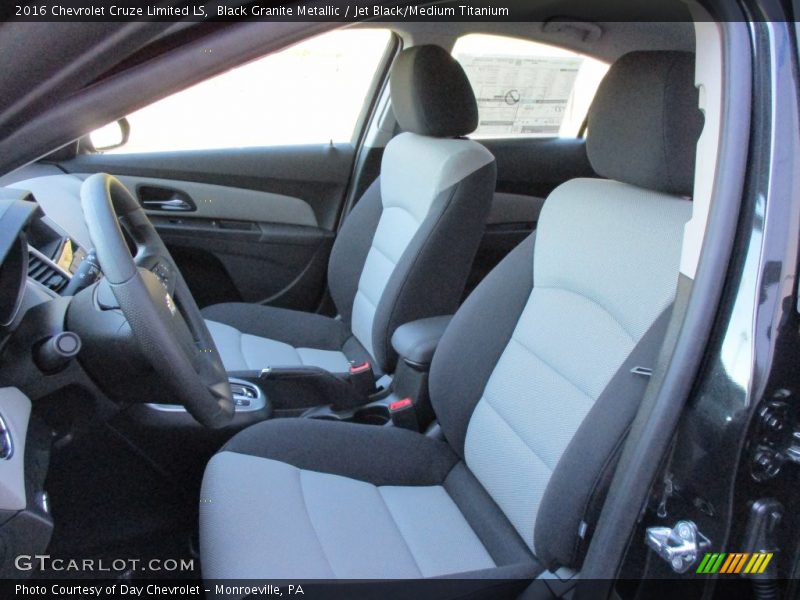 Black Granite Metallic / Jet Black/Medium Titanium 2016 Chevrolet Cruze Limited LS