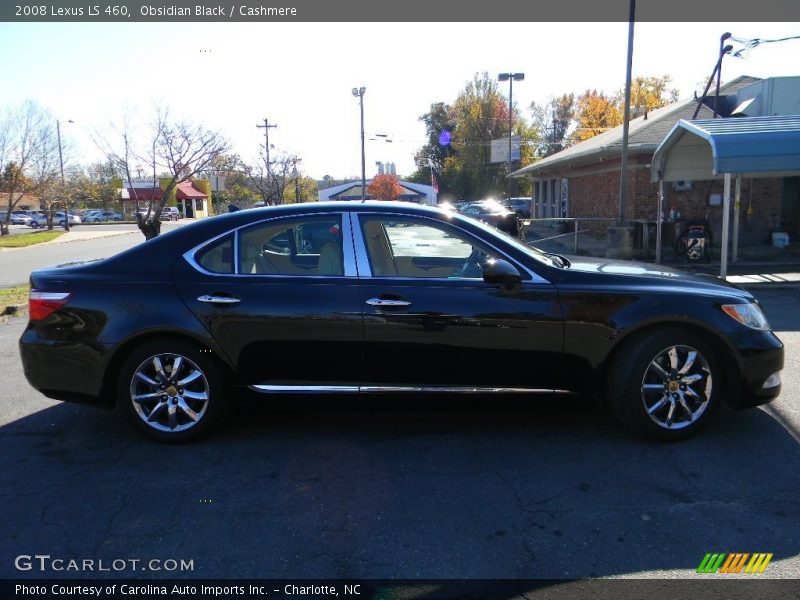 Obsidian Black / Cashmere 2008 Lexus LS 460