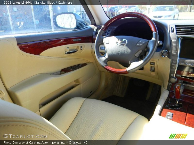Obsidian Black / Cashmere 2008 Lexus LS 460