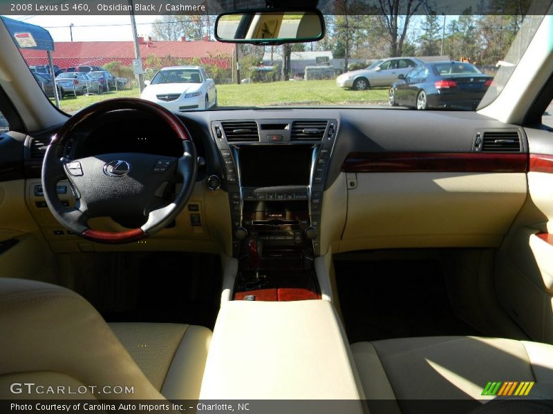 Obsidian Black / Cashmere 2008 Lexus LS 460