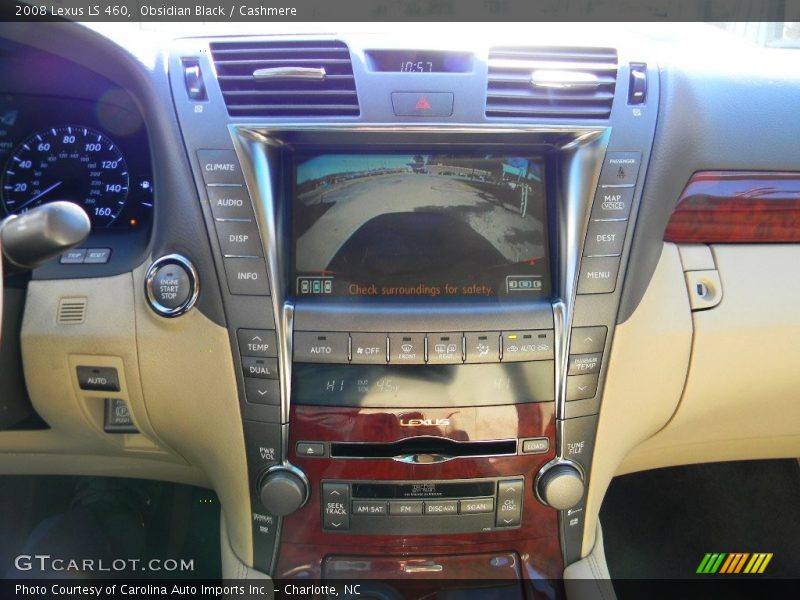 Obsidian Black / Cashmere 2008 Lexus LS 460