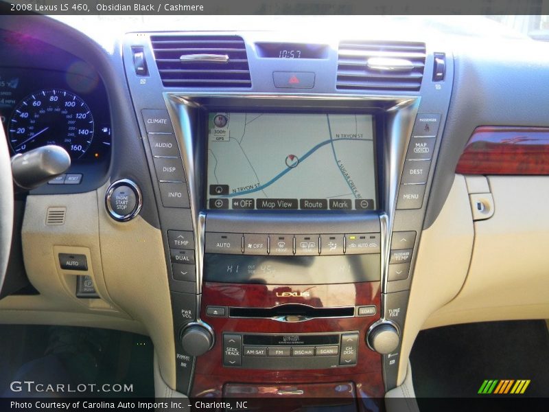 Obsidian Black / Cashmere 2008 Lexus LS 460