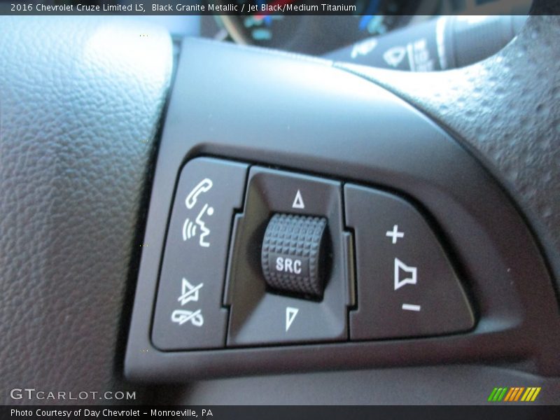 Black Granite Metallic / Jet Black/Medium Titanium 2016 Chevrolet Cruze Limited LS