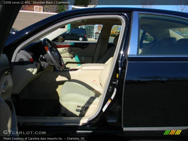 Obsidian Black / Cashmere 2008 Lexus LS 460