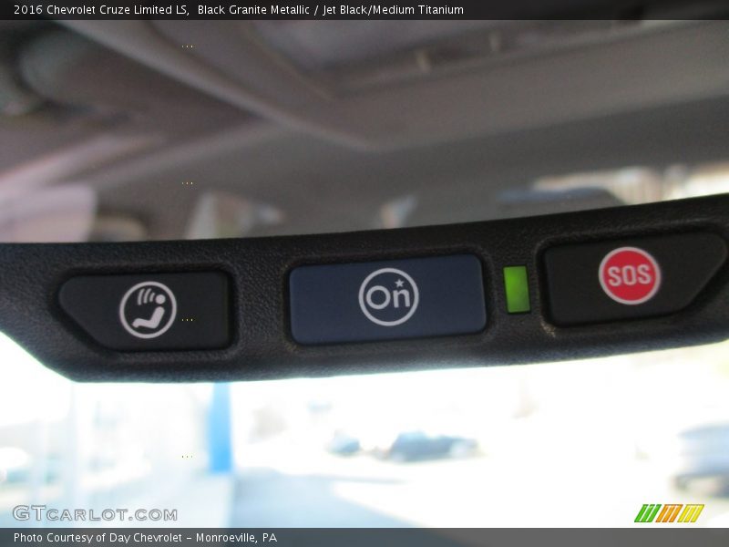 Black Granite Metallic / Jet Black/Medium Titanium 2016 Chevrolet Cruze Limited LS