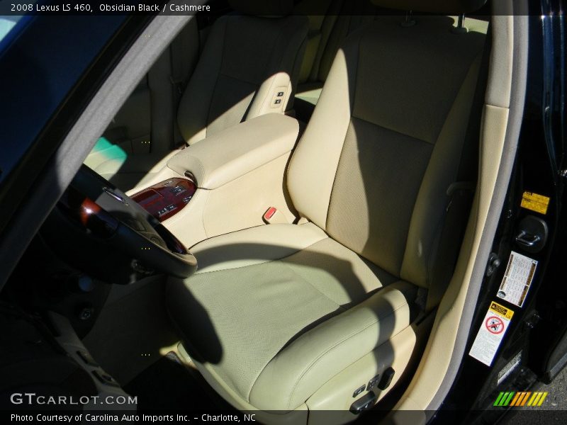 Obsidian Black / Cashmere 2008 Lexus LS 460