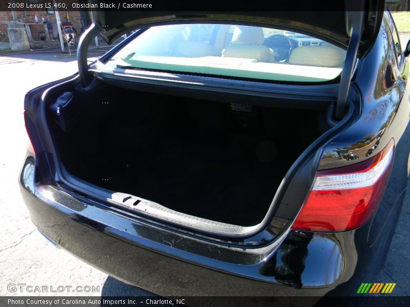 Obsidian Black / Cashmere 2008 Lexus LS 460