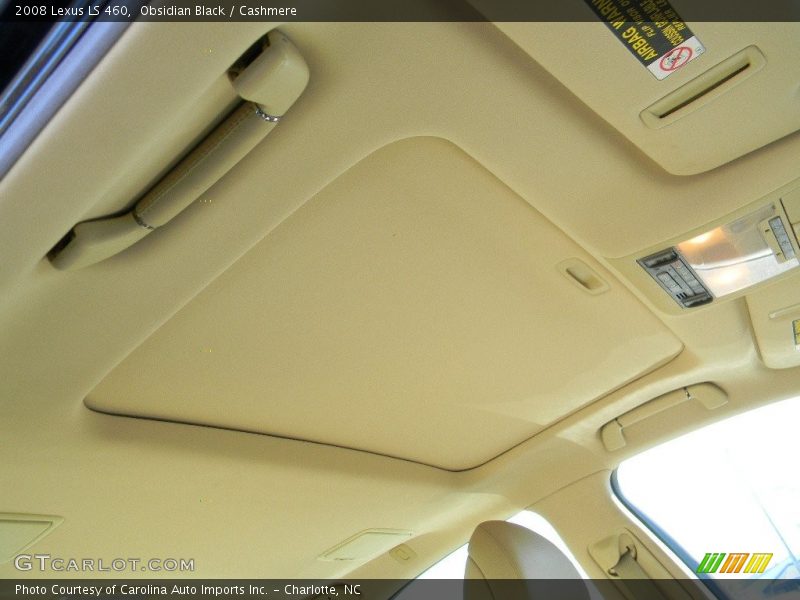 Obsidian Black / Cashmere 2008 Lexus LS 460