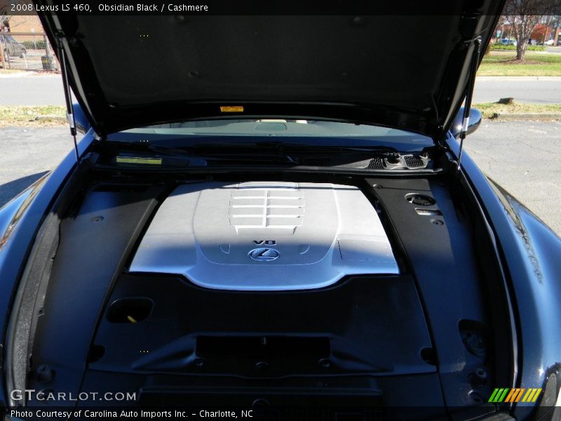 Obsidian Black / Cashmere 2008 Lexus LS 460