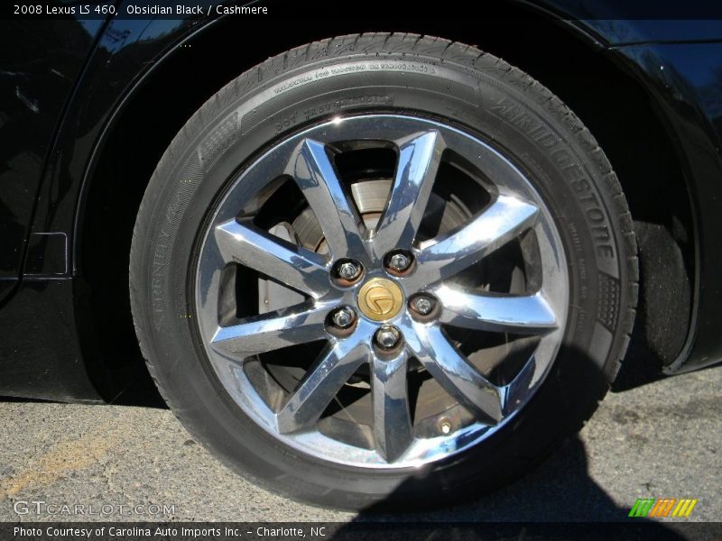 Obsidian Black / Cashmere 2008 Lexus LS 460
