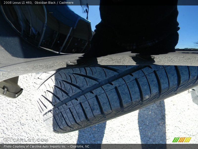 Obsidian Black / Cashmere 2008 Lexus LS 460