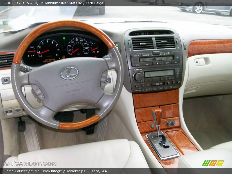 Millennium Silver Metallic / Ecru Beige 2002 Lexus LS 430