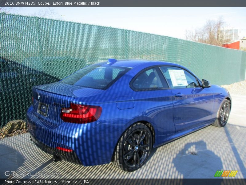 Estoril Blue Metallic / Black 2016 BMW M235i Coupe