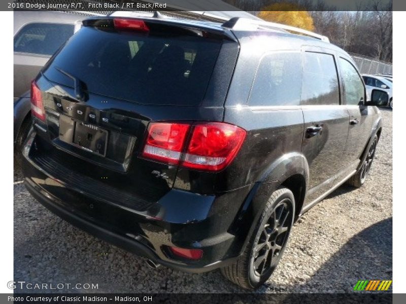 Pitch Black / RT Black/Red 2016 Dodge Journey R/T