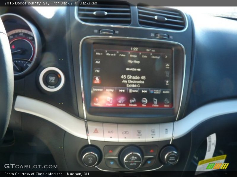 Pitch Black / RT Black/Red 2016 Dodge Journey R/T