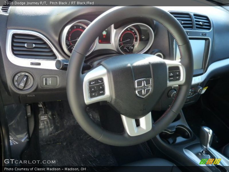 Pitch Black / RT Black/Red 2016 Dodge Journey R/T