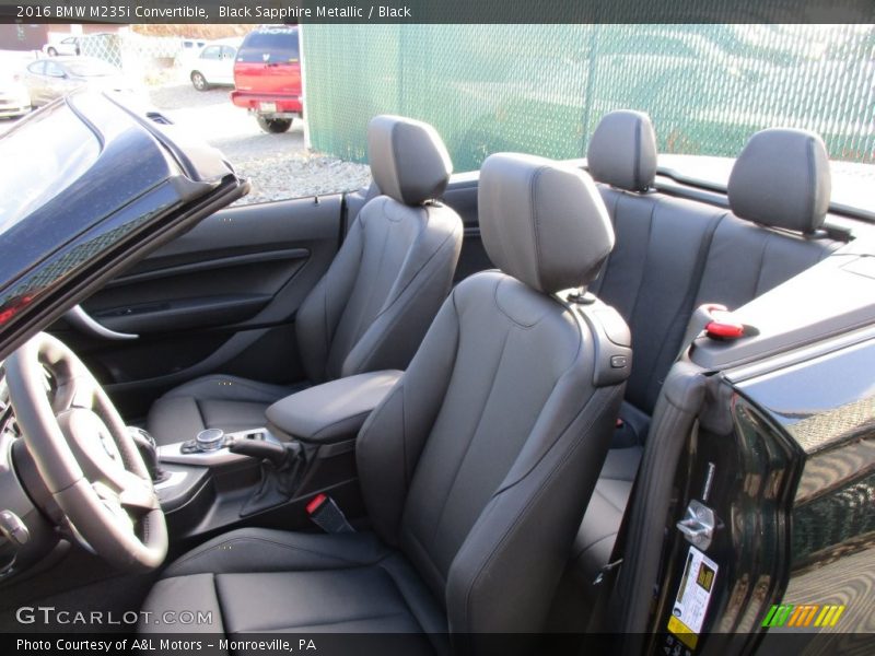 Black Sapphire Metallic / Black 2016 BMW M235i Convertible