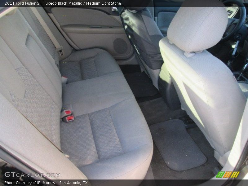 Tuxedo Black Metallic / Medium Light Stone 2011 Ford Fusion S