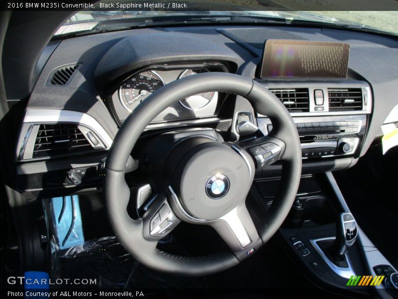 Black Sapphire Metallic / Black 2016 BMW M235i Convertible