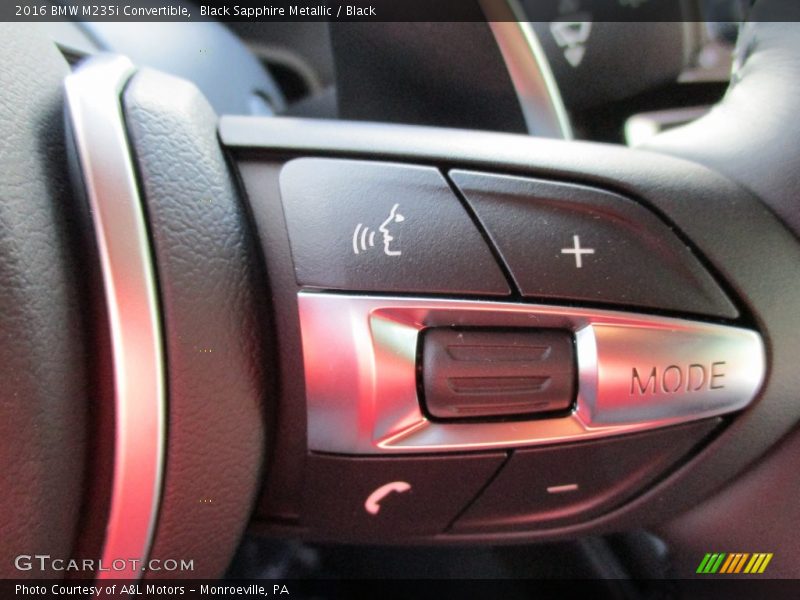 Black Sapphire Metallic / Black 2016 BMW M235i Convertible