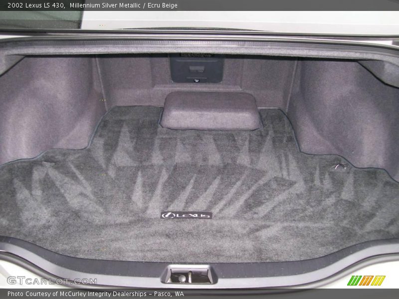 Millennium Silver Metallic / Ecru Beige 2002 Lexus LS 430
