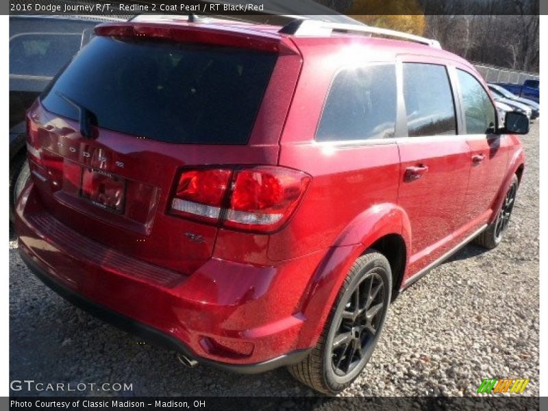 Redline 2 Coat Pearl / RT Black/Red 2016 Dodge Journey R/T