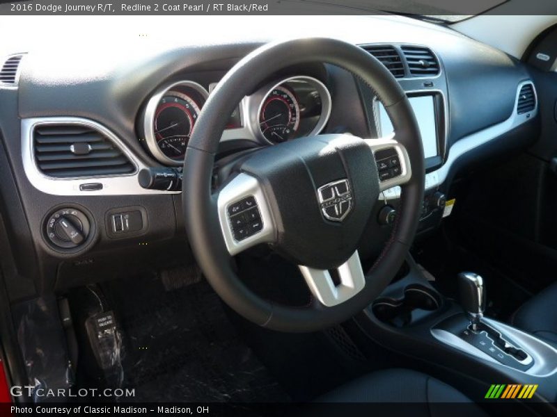 Redline 2 Coat Pearl / RT Black/Red 2016 Dodge Journey R/T