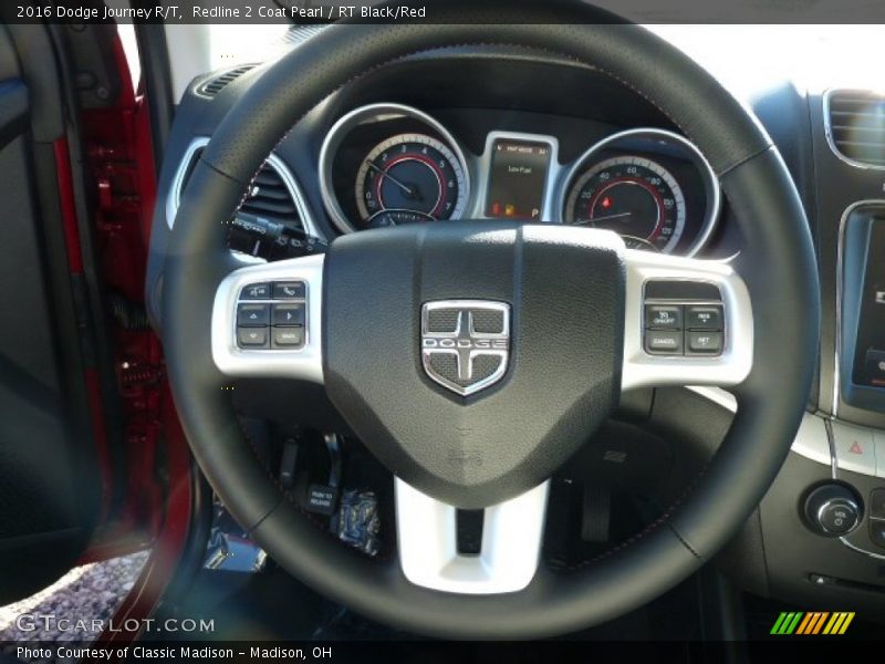 Redline 2 Coat Pearl / RT Black/Red 2016 Dodge Journey R/T