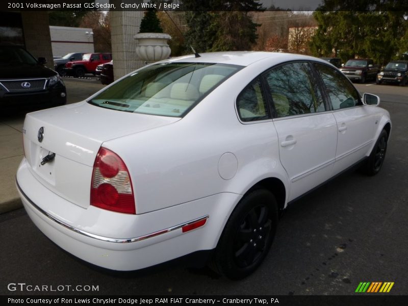 Candy White / Beige 2001 Volkswagen Passat GLS Sedan