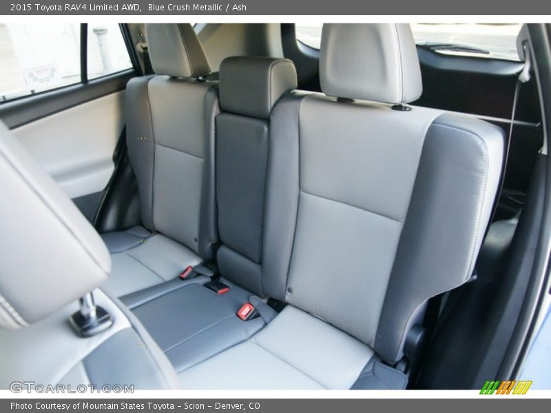Blue Crush Metallic / Ash 2015 Toyota RAV4 Limited AWD