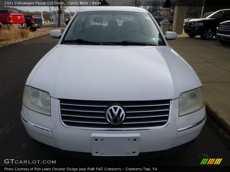 Candy White / Beige 2001 Volkswagen Passat GLS Sedan