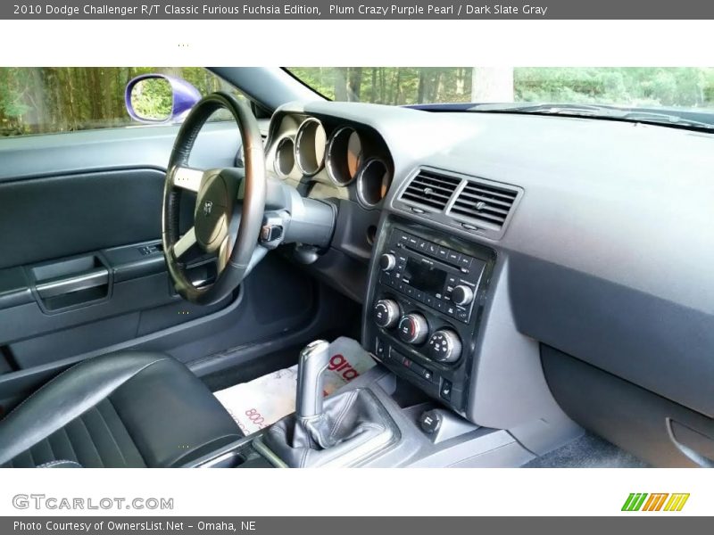Plum Crazy Purple Pearl / Dark Slate Gray 2010 Dodge Challenger R/T Classic Furious Fuchsia Edition