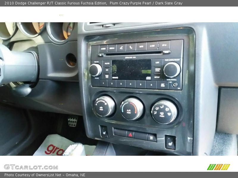Plum Crazy Purple Pearl / Dark Slate Gray 2010 Dodge Challenger R/T Classic Furious Fuchsia Edition