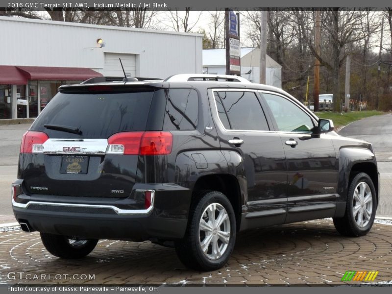 Iridium Metallic / Jet Black 2016 GMC Terrain SLT AWD