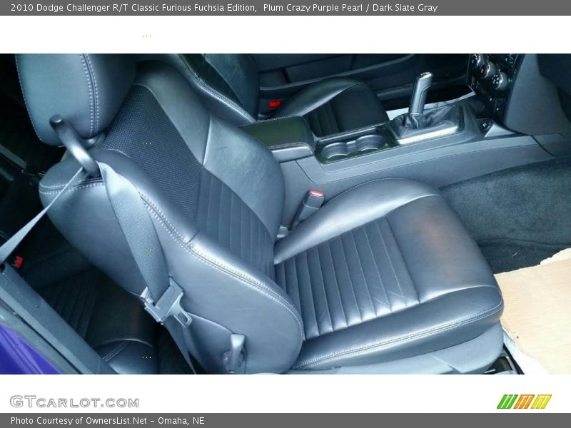 Plum Crazy Purple Pearl / Dark Slate Gray 2010 Dodge Challenger R/T Classic Furious Fuchsia Edition