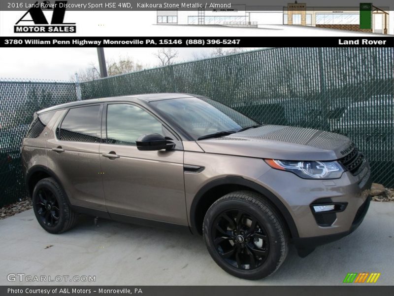 Kaikoura Stone Metallic / Almond 2016 Land Rover Discovery Sport HSE 4WD