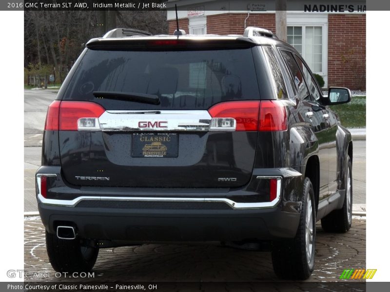Iridium Metallic / Jet Black 2016 GMC Terrain SLT AWD