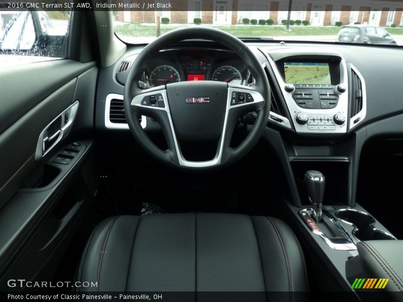 Iridium Metallic / Jet Black 2016 GMC Terrain SLT AWD