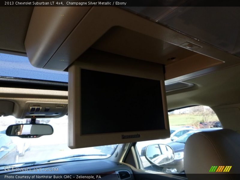 Champagne Silver Metallic / Ebony 2013 Chevrolet Suburban LT 4x4